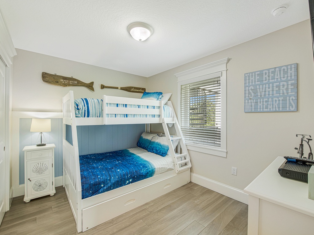 Stacked Bunk Bed Setup