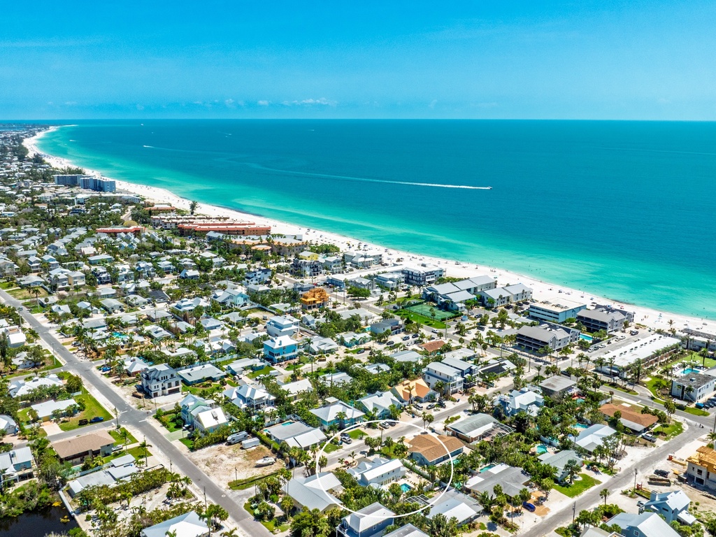 Area located near the beach