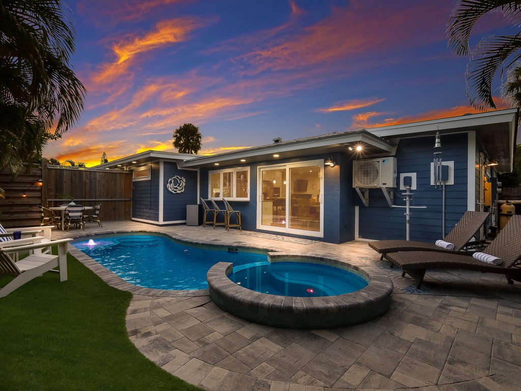 Outdoor Oasis and Pool