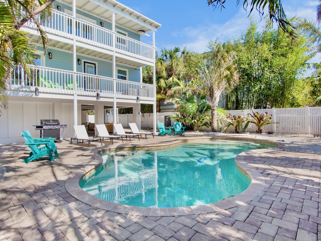 Private Pool, Swim Up Bar