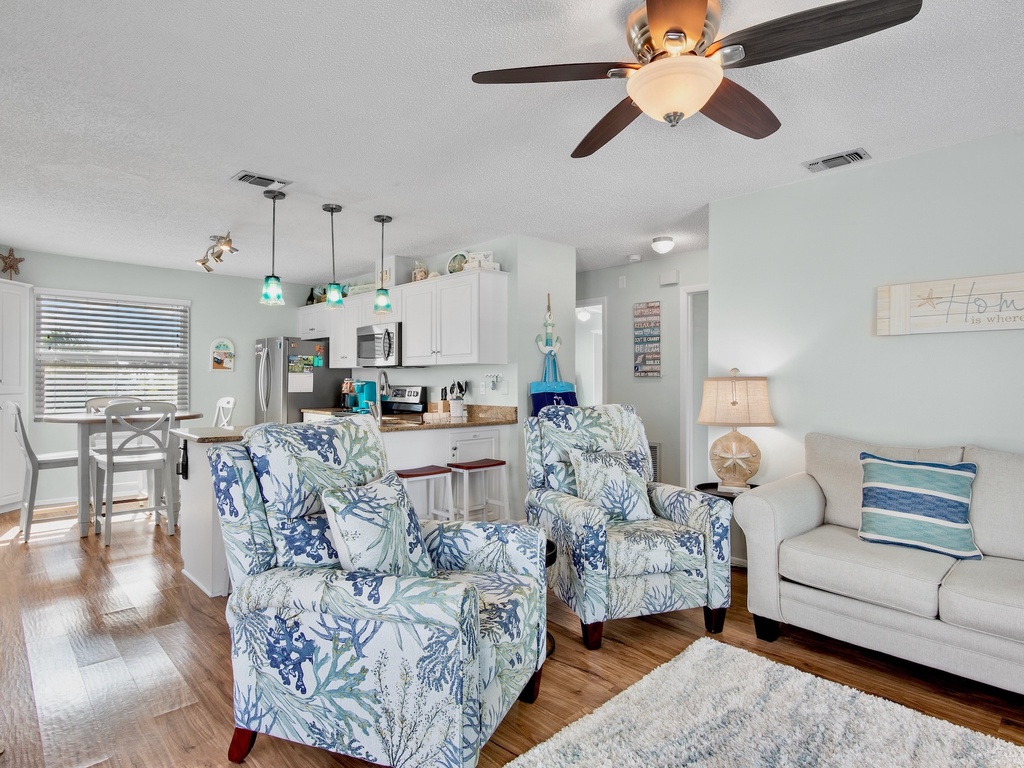 Living Area with Plush Seating