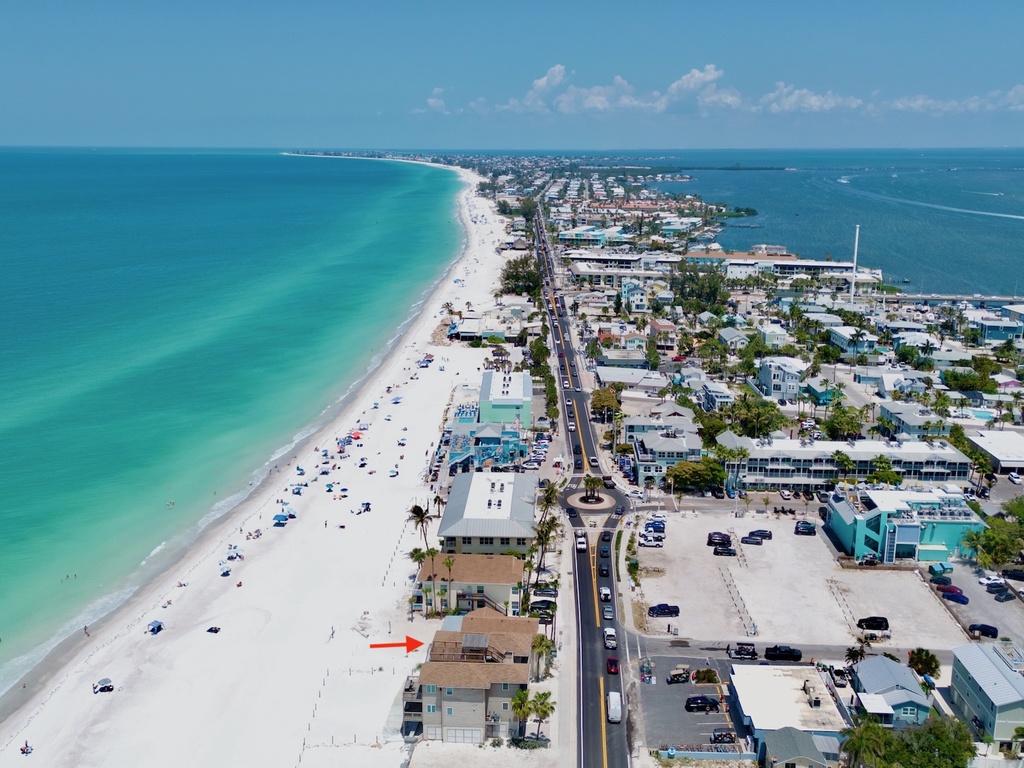 Aerial View - Capri Condo A by Anna Maria Vacations