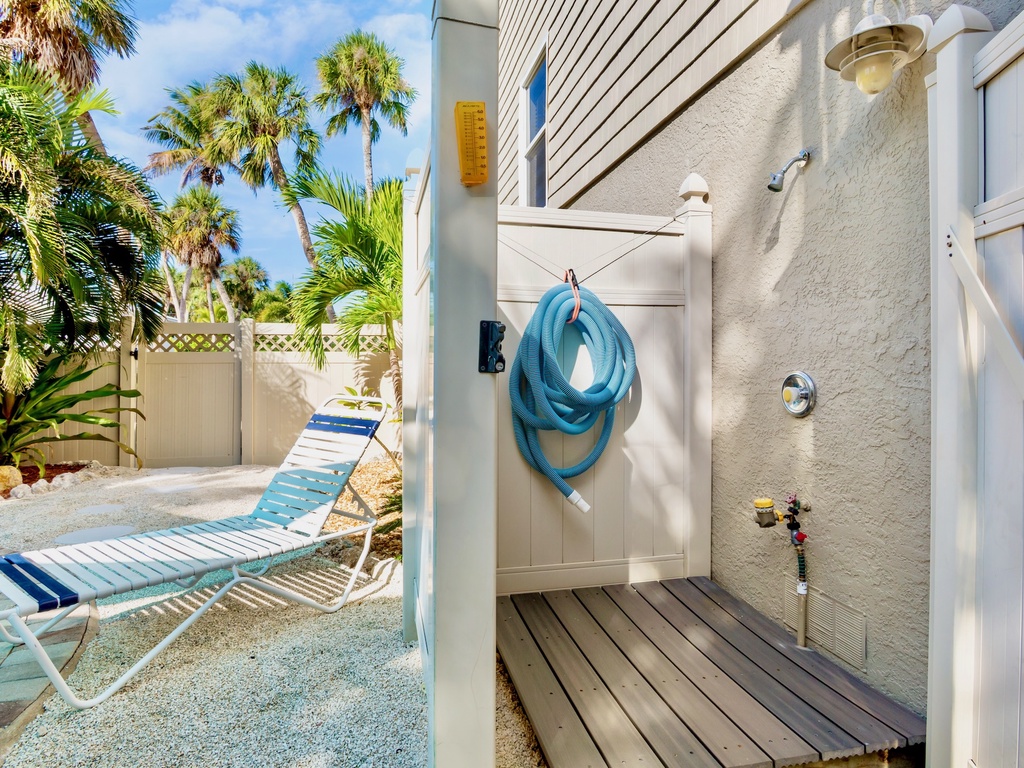 Outdoor shower