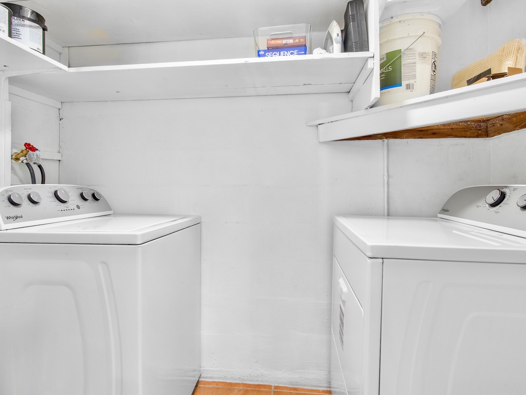 Laundry Area with Washer and Dryer