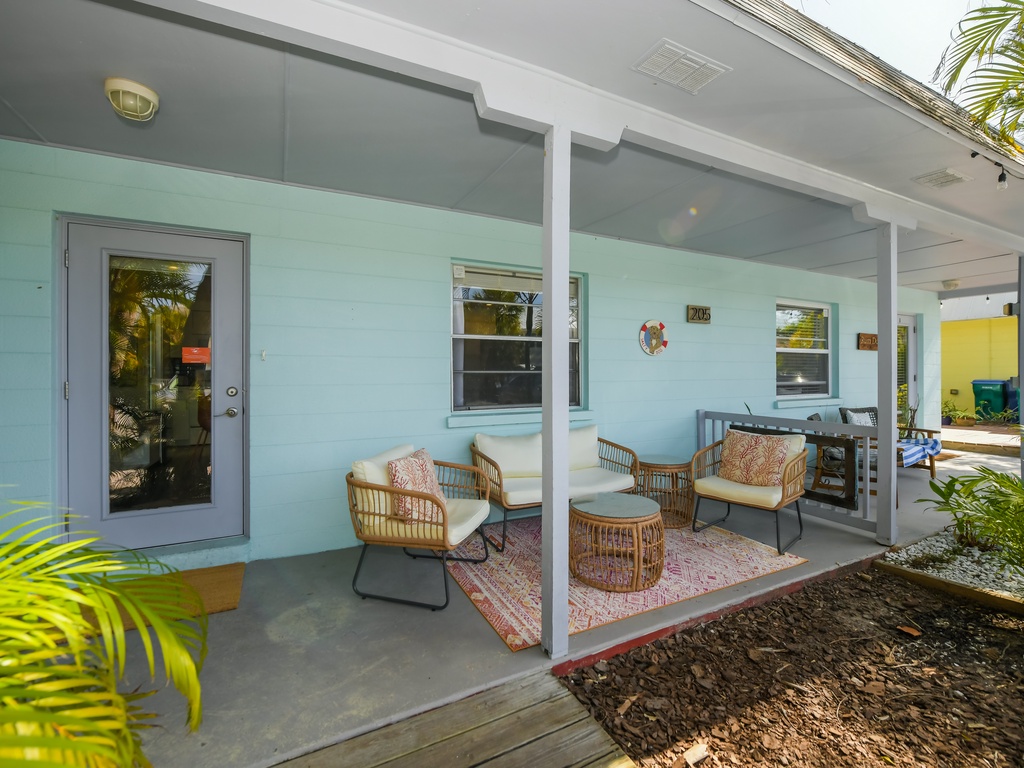 Front Porch with Seating