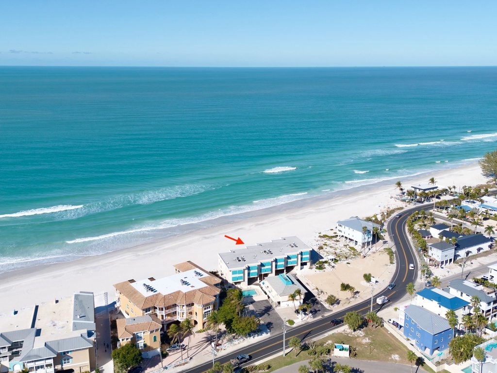 Beachfront condo