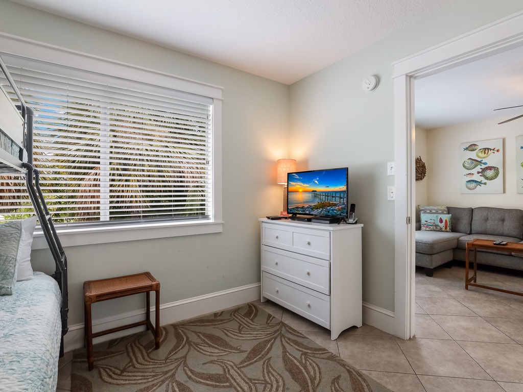 Second Bedroom with TV