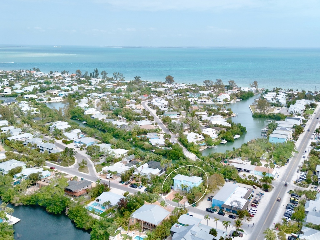 Aerial View - Mangrove Mojito by Anna Maria Island Accommodations