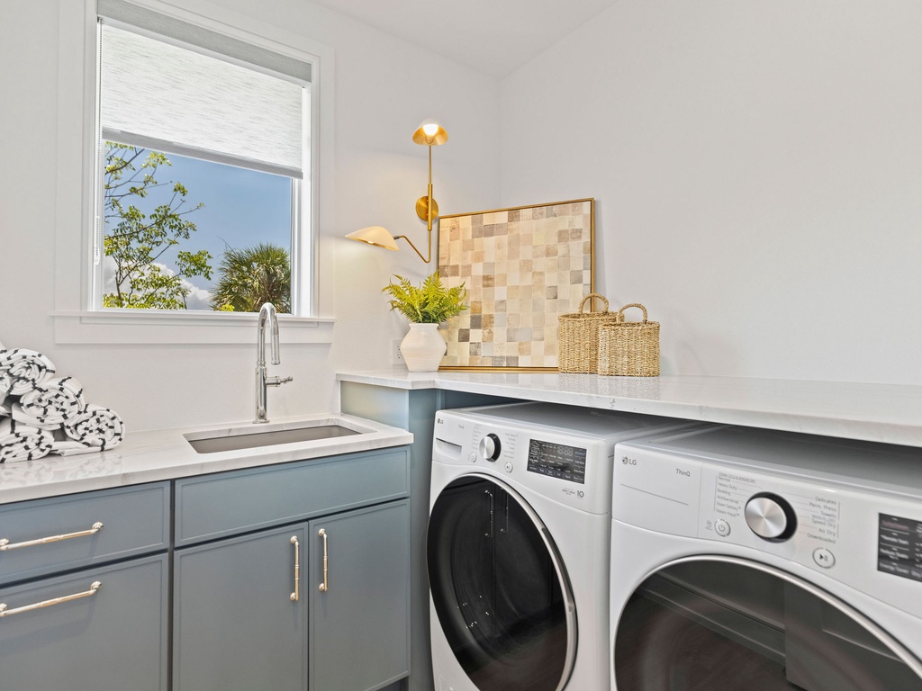Laundry Area with Washer and Dryer