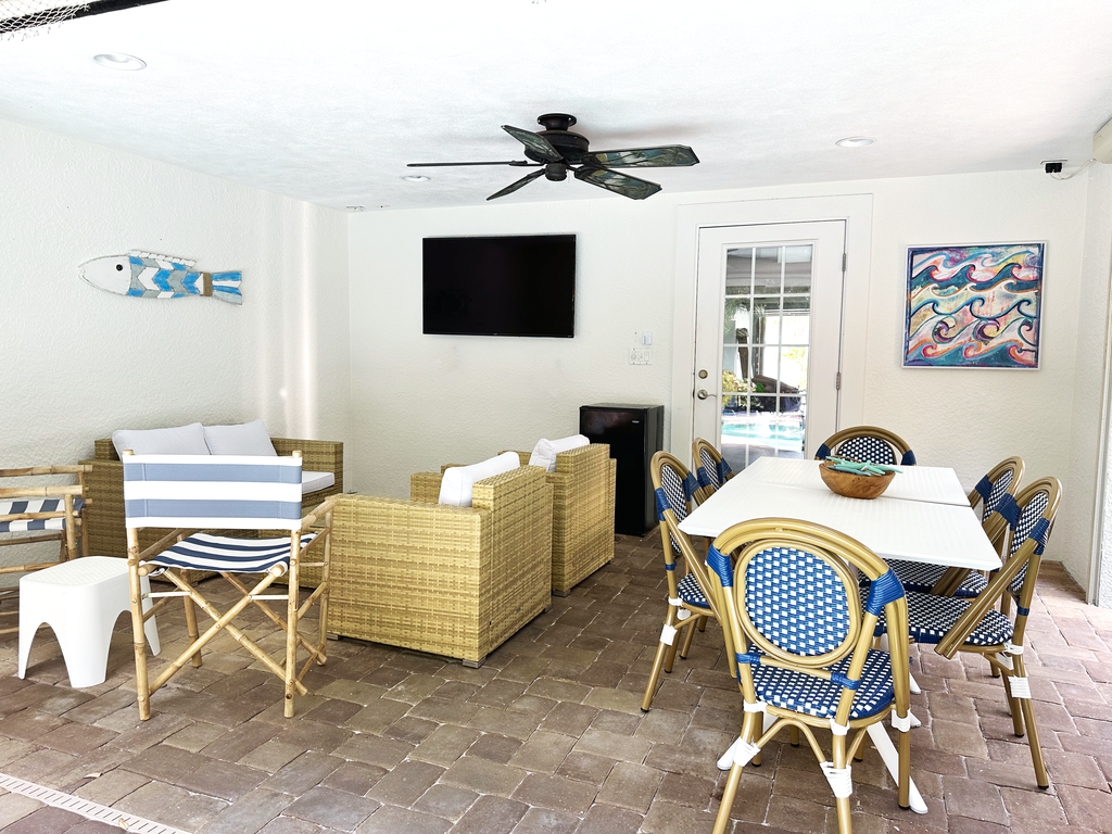 Cushioned Outdoor Relaxation Spot