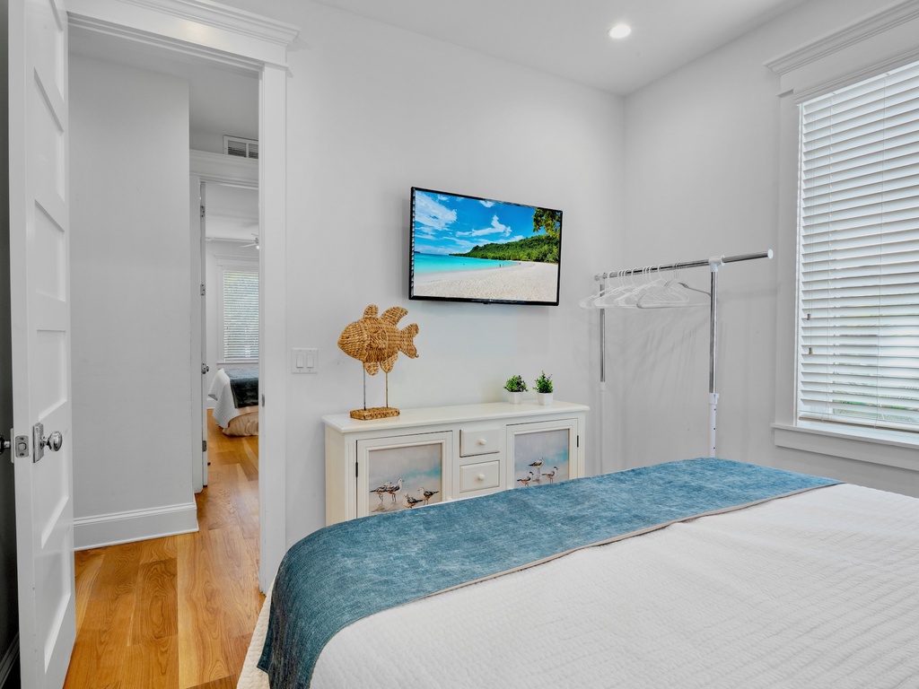 Fourth Bedroom (2nd floor) - King bed