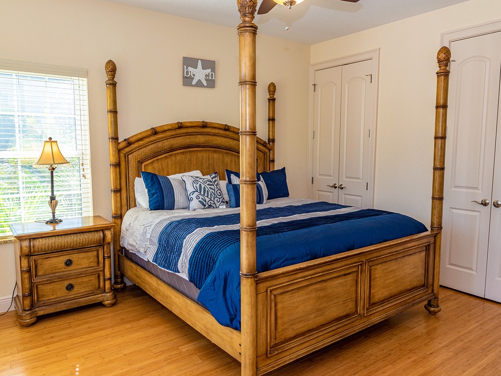 Main floor Master with private balcony