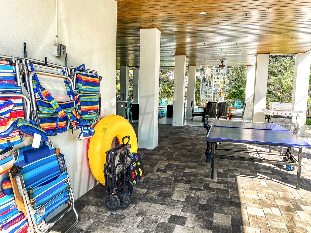 Beach Gear and Ping Pong