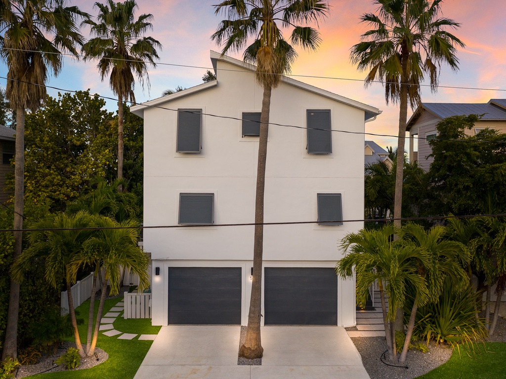 Welcoming exterior of the home