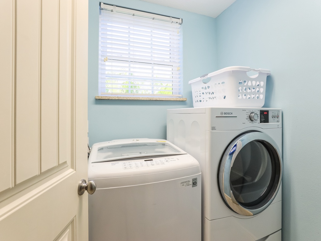 Utility Space with Washer Dryer