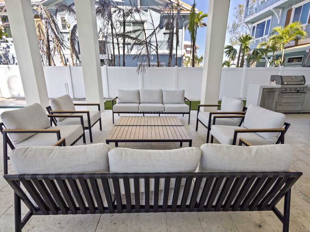 Poolside Lounge Area