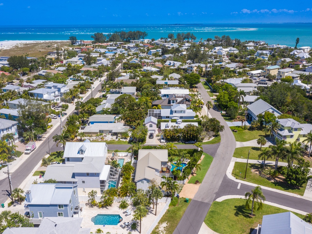 High view of the location