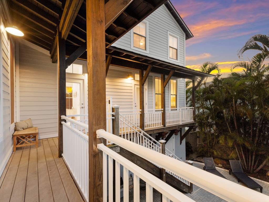 Second Floor Balcony