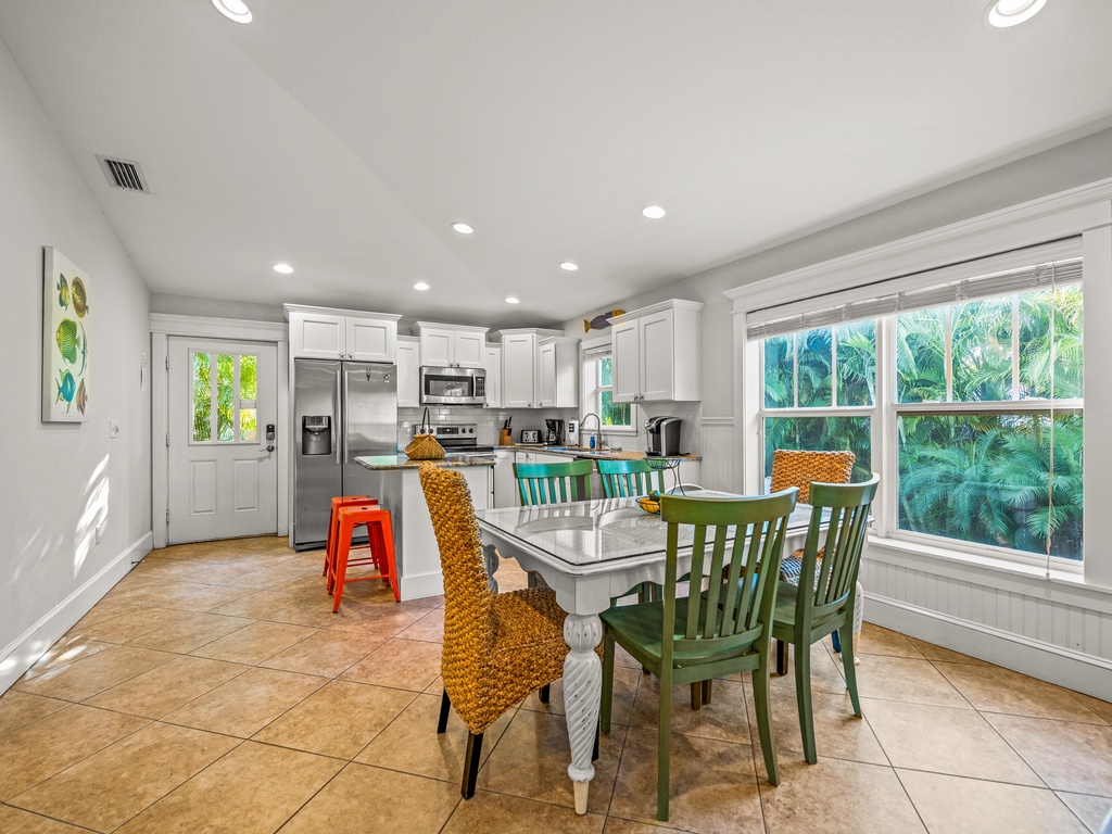 Kitchen and Dining Area