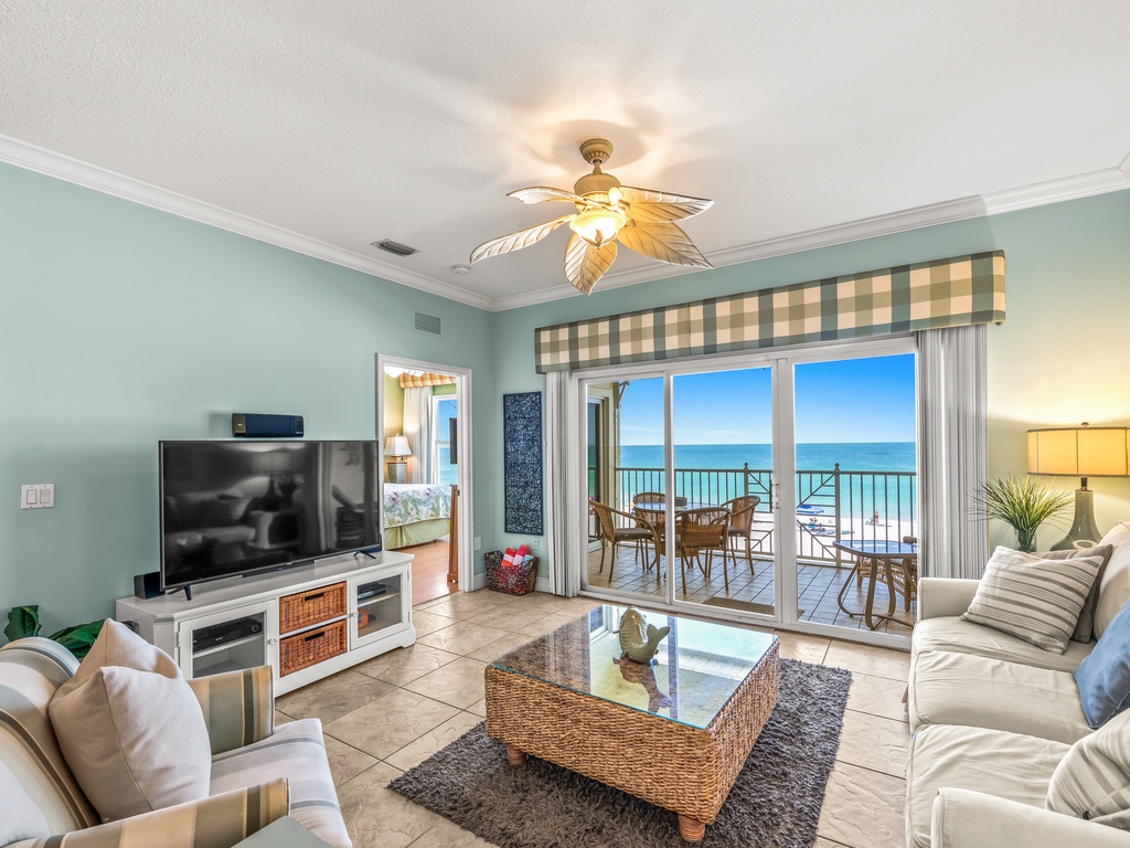 Living Area - Gulf Views