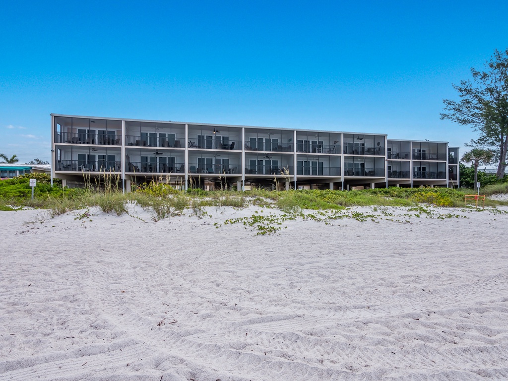 Beach View of Condo