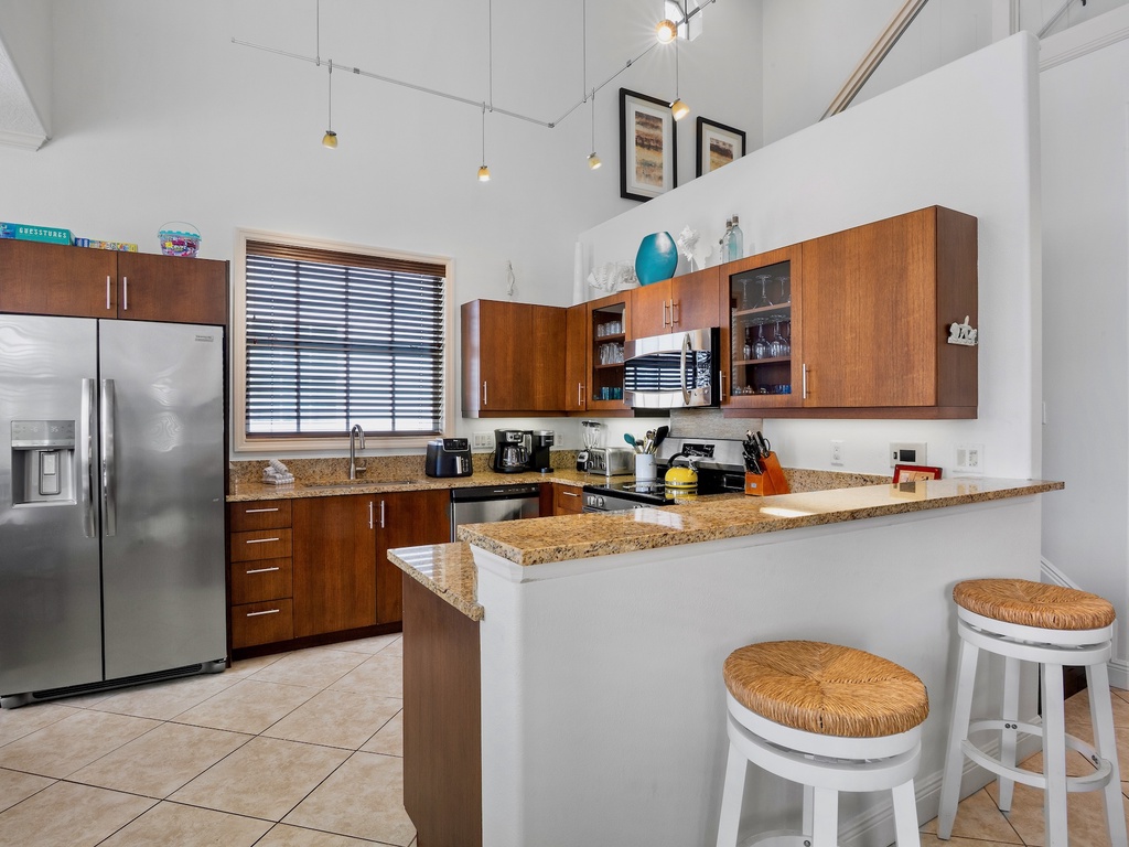 Fully equipped kitchen