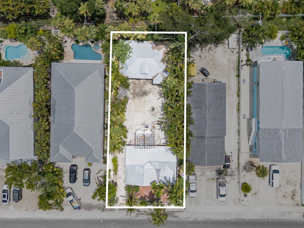 Home with lush landscaping