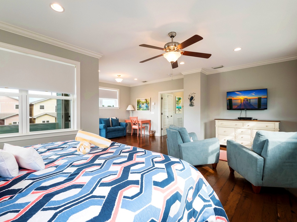 Large Primary Suite with Private Balcony