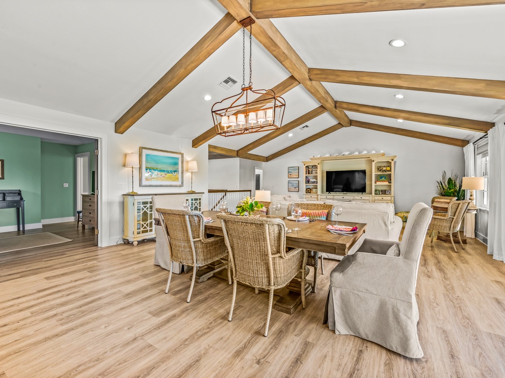 Dining Area with Lighting