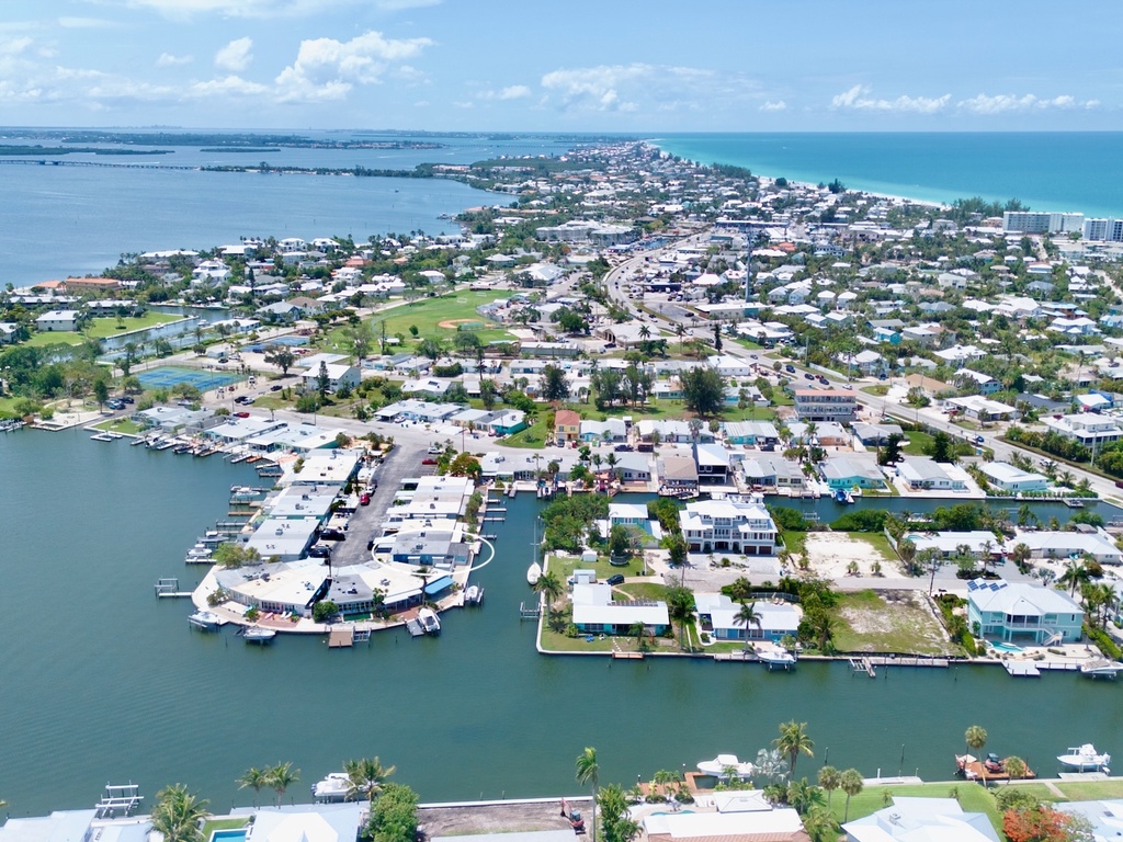 Aerial View - Delphina by Anna Maria Island Accommodations