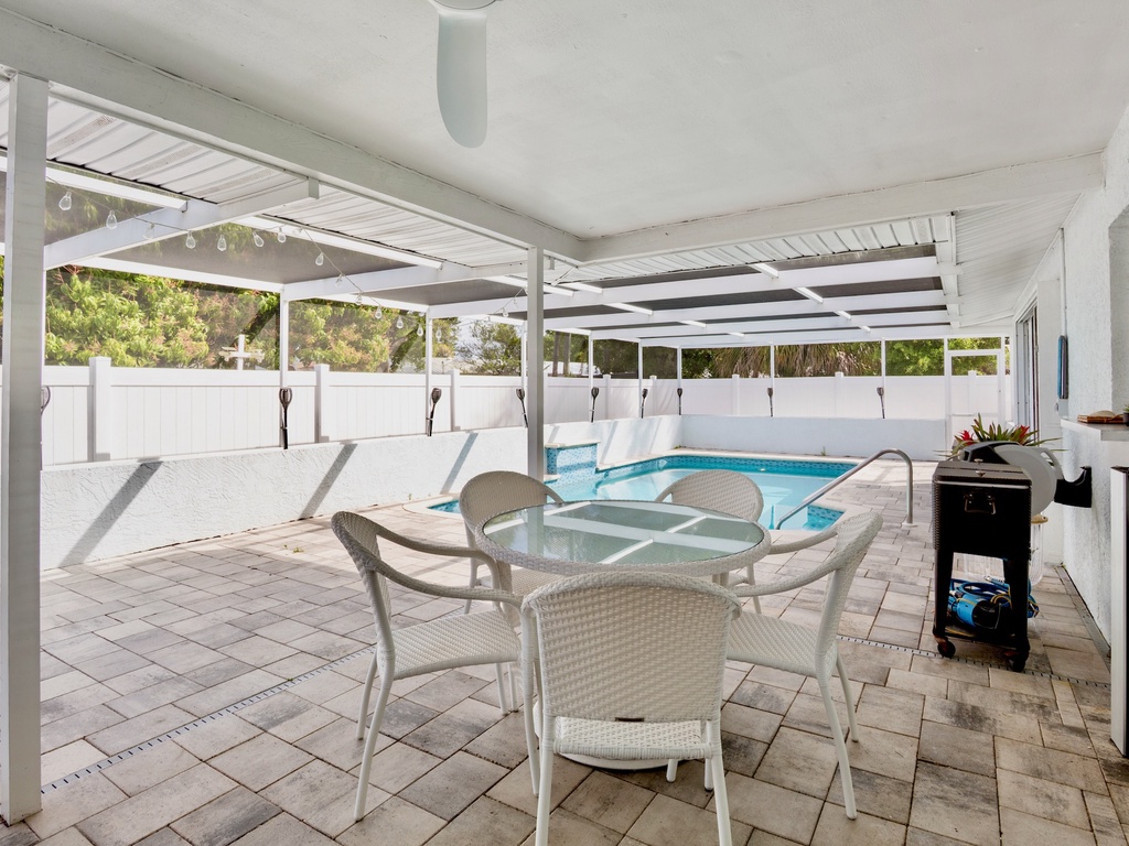 Covered Outdoor Lounge