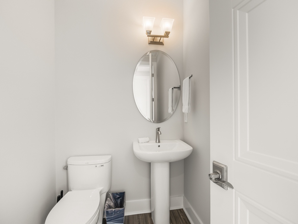 Half Bath, Main Floor