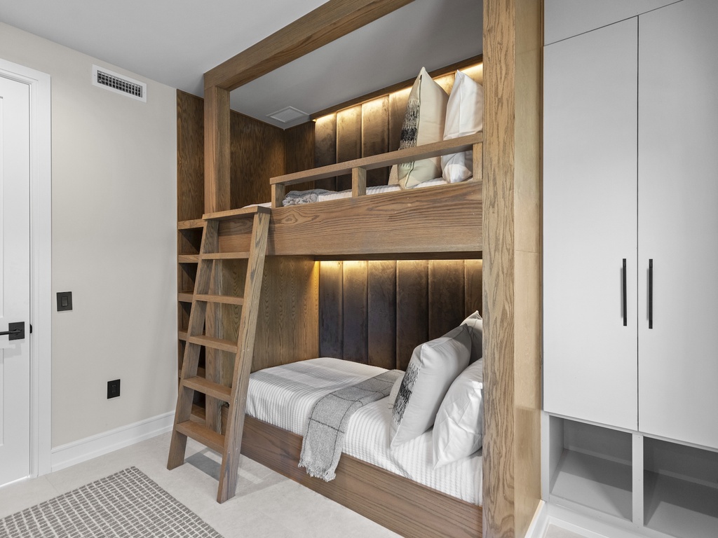 Fourth Bedroom, Full over Full bunk bed