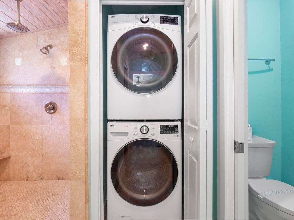 Washer/dryer combo for convenience