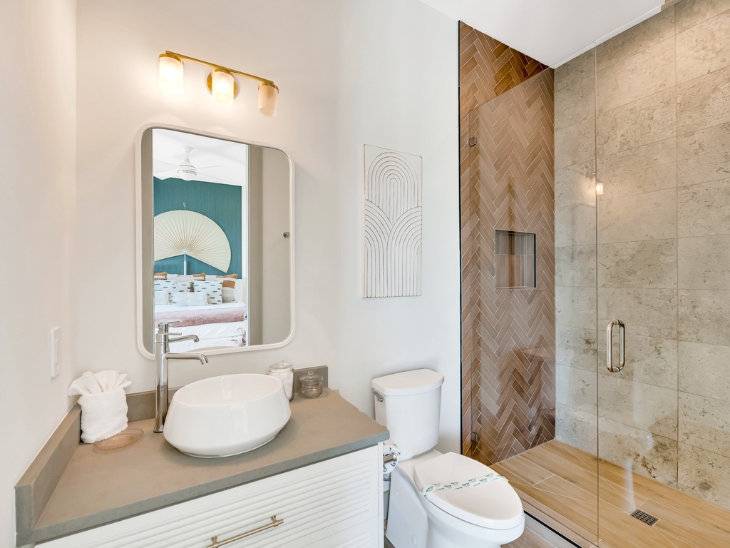 Third En-Suite | Walk-in Shower