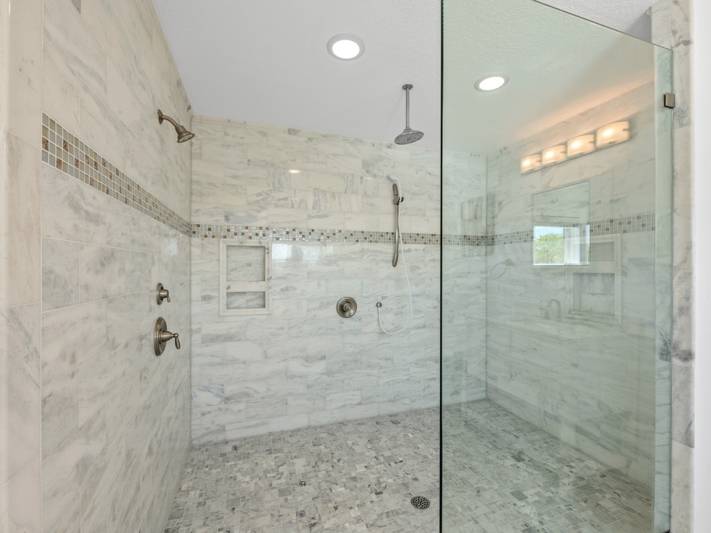 Bedroom Two - Ensuite Bathroom with Large Rainshower