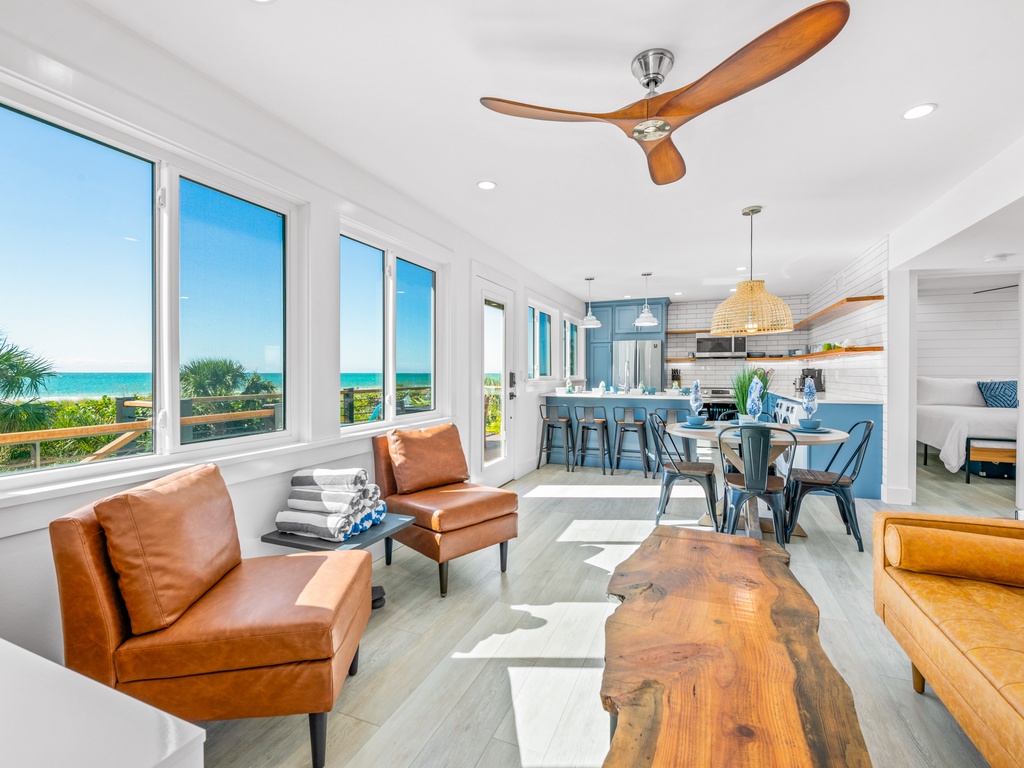 Living Area with Light