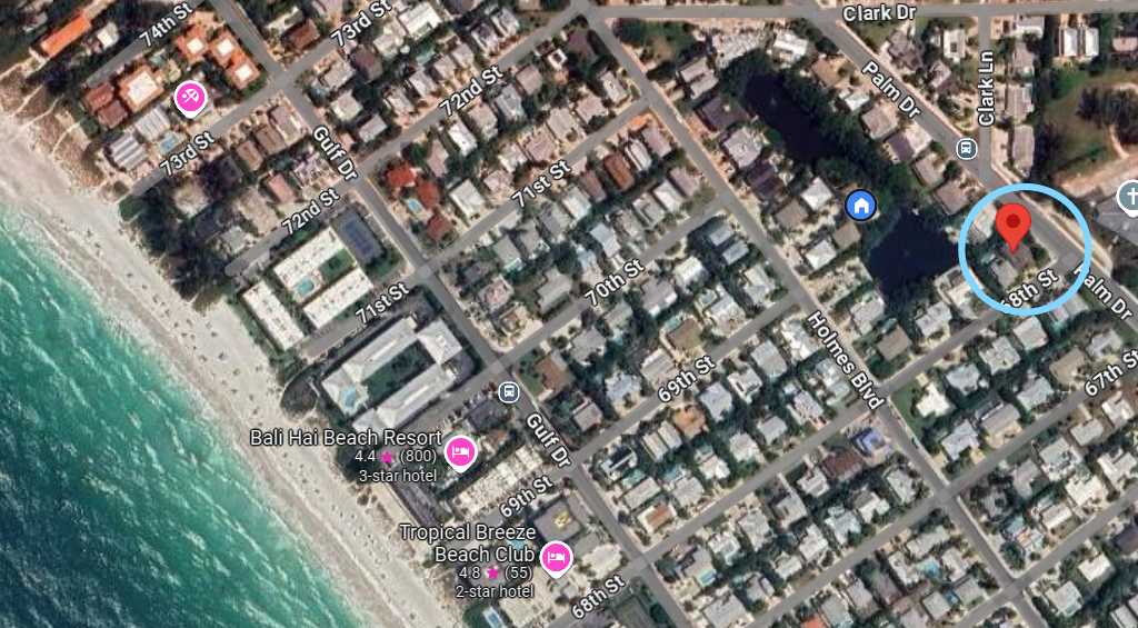 map view of home