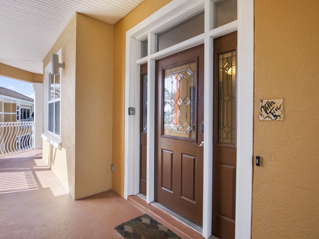 Elegant Front Door Access