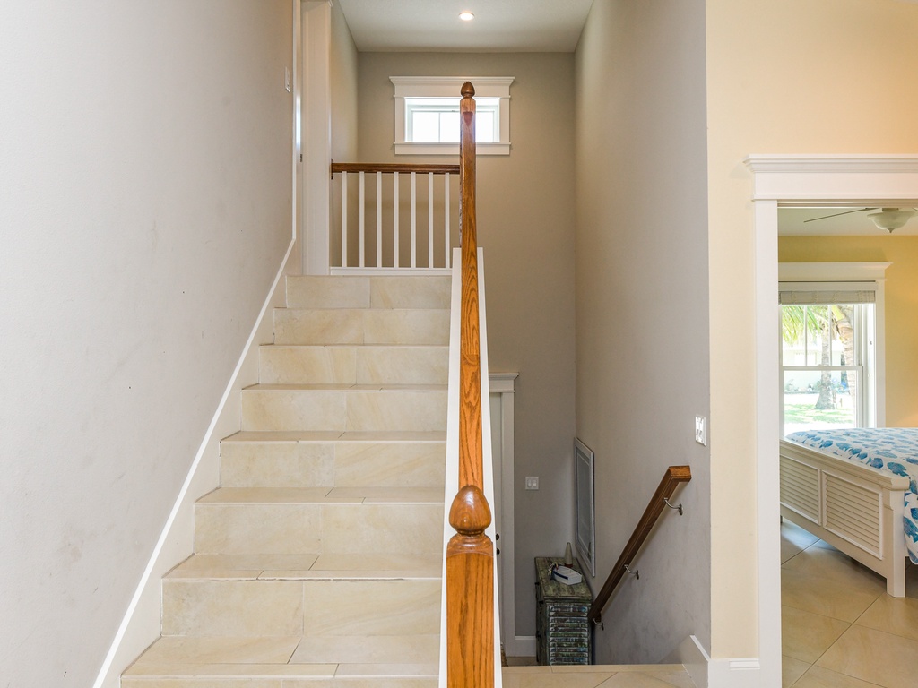 Stairs to Second Floor