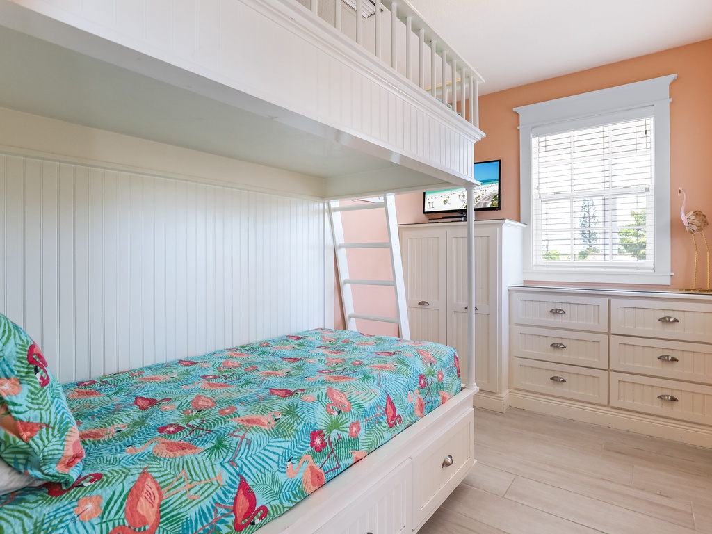 Stacked Bunk Bed Setup