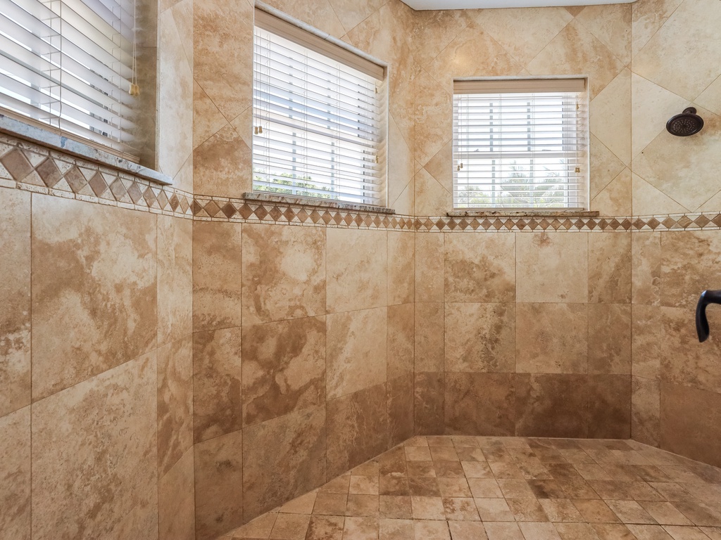 Large Walk-In Rain Shower