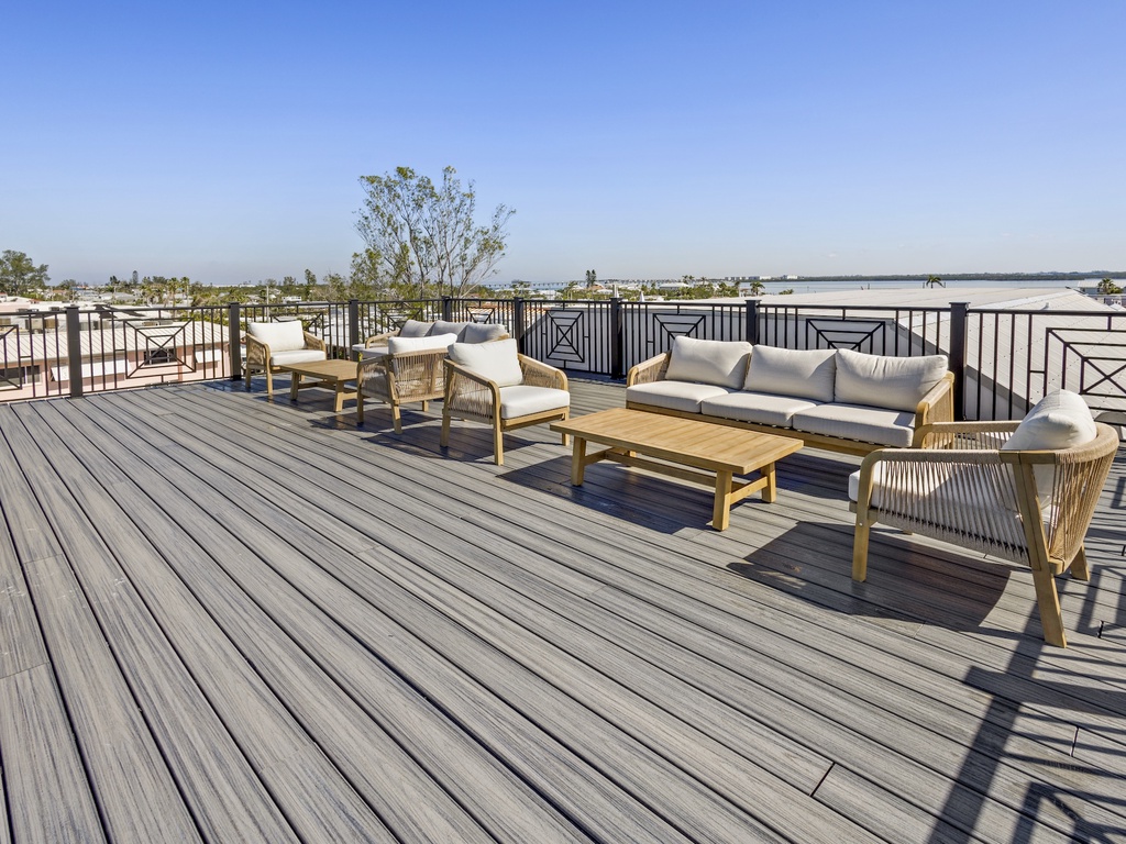Rooftop Lounge Area