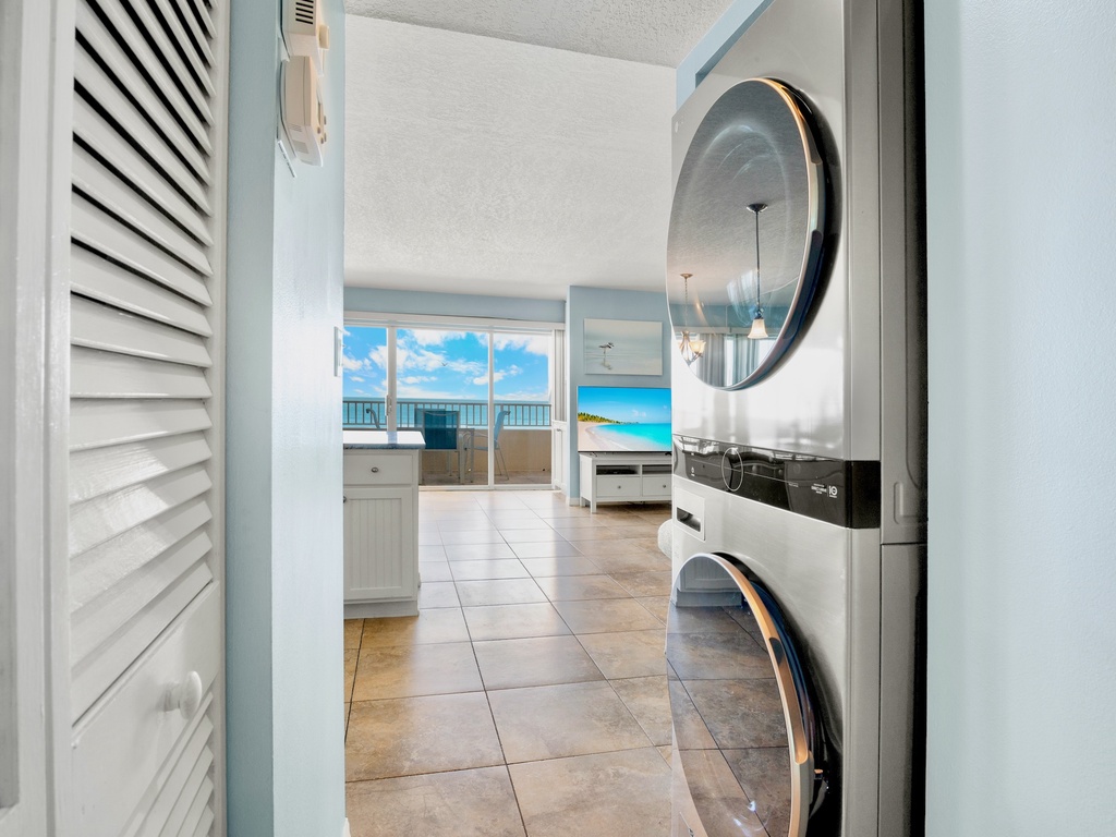In-unit washer and dryer
