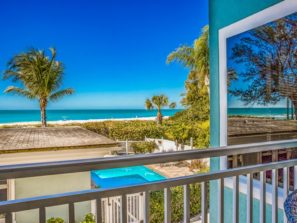Balcony Views of Community Pool