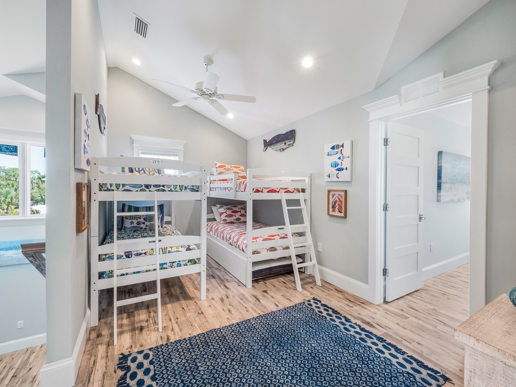 Loft Area, Twin over Twin Bunk