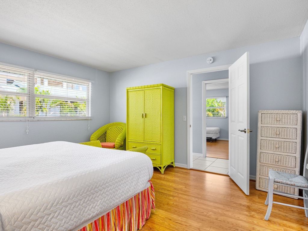 Primary Bedroom, 2nd Floor - King bed