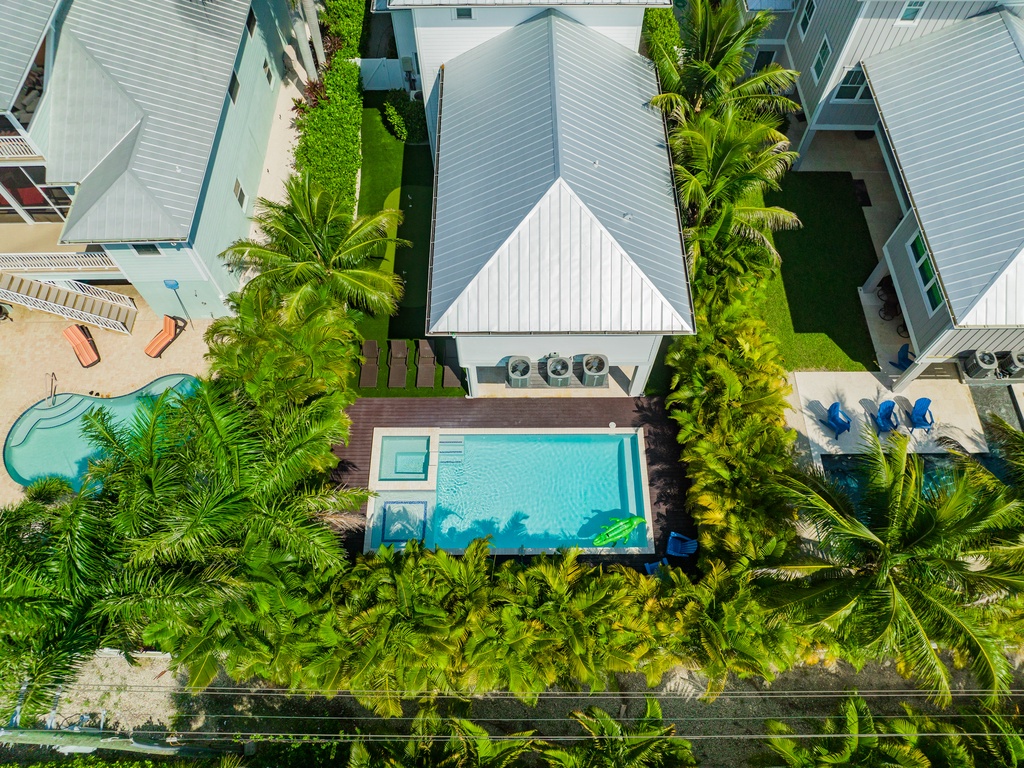 Blue Marlin Aerial Home Perspective