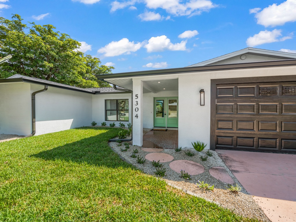 Inviting Home Front Facade