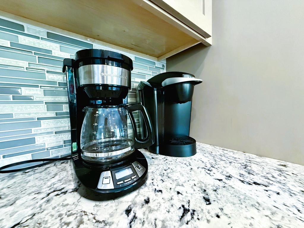 Drip Coffee Pot AND Keurig